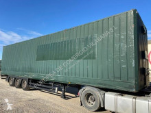Trailer Lecitrailer furgon paquetero tweedehands bakwagen kledingvervoer