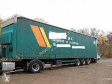 Semitrailer flexibla skjutbara sidoväggar Schmitz Cargobull Pritsche/Plane*Hubdach*Mega