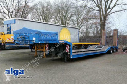 Langendorf SAT BUE 20/27, 2-Achser, Hydr. Rampen, gelenkt semi-trailer used heavy equipment transport