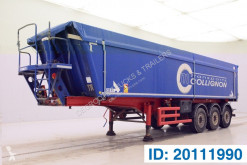 Stas 40 cub in alu semi-trailer used tipper