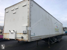 Trouillet SR 3 ESSIEUX semi-trailer used plywood box