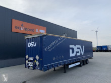 Semitrailer Krone Mega, Raising-roof, Drumbrakes, Timberstakes, 101m3, 3x available begagnad