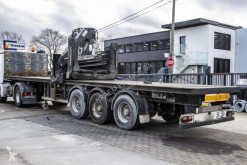 Semirremolque Fruehauf Crane/Grue/kraan HIAB R165 F2 caja abierta usado