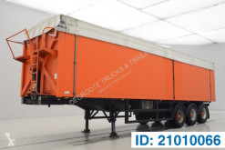 56 cub in alu - coil floor semi-trailer used tipper