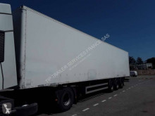 Fruehauf box semi-trailer FOURGON 3 ESSIEUX PORTE RELEVABLE