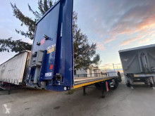Sættevogn Fruehauf Plateau flatbed skadet