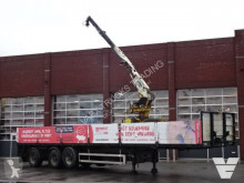 Semi Pacton With Kennis 11.000 crane - 130 CM - Steering axle - Lift axle