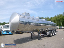 BSLT Chemical tank inox 34 m3 / 4 comp semi-trailer used chemical tanker