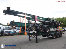 Semi remorque porte containers Stack - 3 x container trailer 20-40 ft ADR