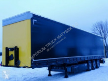 Kögel CURTAINSIDER/STANDARD / LIFTED AXLE /COILMULD 9M semi-trailer used tarp