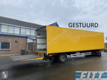 Semi reboque Heiwo HZO 21 1as gestuurde gesloten city trailer met achterklep furgão usado