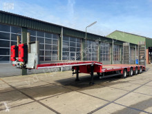 Trailer | Hydraulic Ramps | 4 Axles | 3 Steering Axles semi-trailer used heavy equipment transport