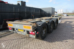 Félpótkocsi Pacton T3-010 / 3x Extendable / SAF + Drum használt konténerszállító