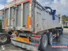 Semi reboque Benalu ben basculante para obras acidentado