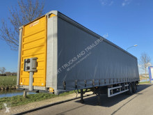 Semitrailer Fruehauf 2-Axle Tautliner / Steering Axle / Loading lift / APK skjutbara ridåer (flexibla skjutbara sidoväggar) begagnad