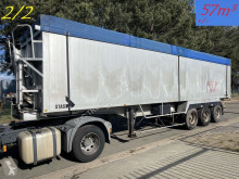 Semi remorque benne Stas 57m³ VOLUME ALU KIPPER / BIG VOLUME ALU KIPPER - ROR - LIFT-AXLE / LIFT-ACHSE - AIR SUSPENSION / LUFT FEDERUNG - ALU ALU