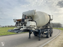 Semi remorque béton toupie / Malaxeur Groenewegen 7m3 Concrete Mixer / Deutz Egine / Steel Suspension