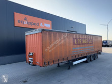 Krone tautliner semi-trailer BPW+disc, liftaxle, 2.80m internal height, Belgium trailer