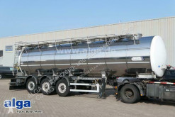 Semirimorchio Wielton NS-3D, Isoliert, Edelstahl, 30m³, 3 Kammern cisterna trasporto alimenti usato