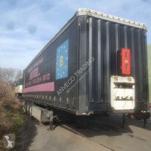 Félpótkocsi Krone huiftrailer használt függönyponyvaroló