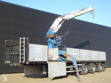 Semi remorque plateau Floor FLO 17 30H / HIAB R-300 CRANE / KRAN