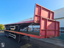 Pacton flatbed semi-trailer Platform met Twistlocks 40ft. / 2x20ft. / Rongen