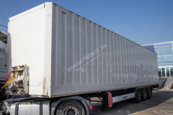 نصف مقطورة Krone CAISSE FOURGON - ACIER/STEEL عربة مقفلة مستعمل