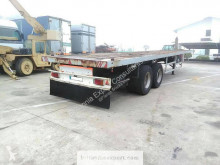 Listrailer flatbed semi-trailer with twist locks on springs suspension