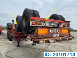 Renders Skelet 20 ft semi-trailer used container