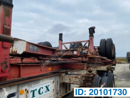 Félpótkocsi Fruehauf Skelet 20 ft használt konténerszállító