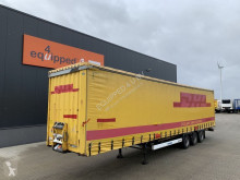 Semi remorque Krone Mega, hefdak, schijfremmen, rongpotten, Huckepack, XL-zeilen, 3x beschikbaar rideaux coulissants (plsc) occasion