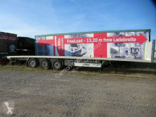 Fliegl Plateau, Überladen, Beschädigungen, Liftachse semi-trailer used flatbed