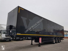 Semi remorque fourgon polyfond Samro Fourgon 90m2 + hayon 2500 kg
