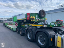 Faymonville 4 essieux + Dolly double semi-trailer used heavy equipment transport