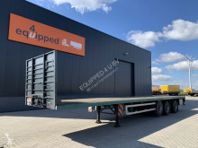Návěs Zwalve Heavy-Duty flatbed, timberstakes, 2x20FT+1x40FT, NL-trailer, APK: 02/2022 plošina použitý