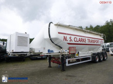 Semi remorque citerne Feldbinder Power tank alu 49 m3 + engine/compressor