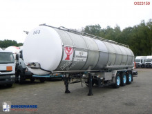 Burg Food tank inox 30.3 m3 / 1 comp semi-trailer used food tanker
