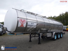 Semiremorca Burg Food / chemical tank inox 30.3 m3 / 1 comp cisternă transport alimente second-hand