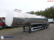 Návěs cisterna chemikálie BSLT Chemical tank inox 33 m3 / 1 comp