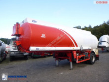 Semi remorque citerne Indox Fuel tank alu 23.8 m3 / 4 comp + pump/counter