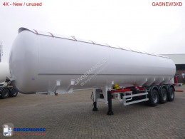 Semi remorque citerne à gaz Gas tank steel 57 m3 - dual tyres / NEW/UNUSED