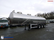 Sættevogn Maisonneuve Chemical tank inox 30 m3 / 1 comp citerne kemiske produkter brugt
