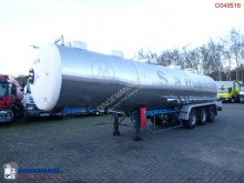 Semi remorque citerne produits chimiques Magyar Chemical tank inox 32.5 m3 / 1 comp