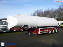 Semiremorca Fuel tank alu 37.6 m3 / 6 comp + Hydraulic discharge pump cisternă second-hand