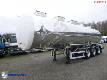 Semiremorca BSLT Chemical tank inox 33 m3 / 1 comp cisternă produse chimice second-hand