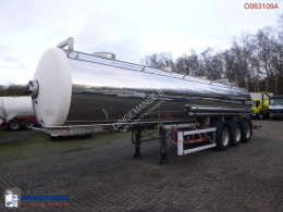 Maisonneuve Chemical tank inox 26.2 m3 / 1 comp semi-trailer used chemical tanker