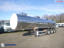 Semi remorque citerne produits chimiques BSLT Chemical tank inox 26.3 m3 / 1 comp