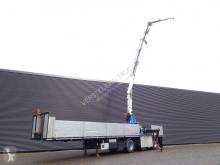 Trailer platte bak Pacton R23 / / KENNIS 23 t/m kraan + JIB / STENEN TRAILER