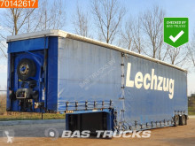 Semi remorque porte engins Meusburger MPG-2 2x Hydr. Lenkachse
