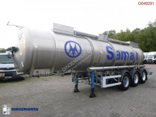 Magyar Chemical tank inox 21.2 m3 / 1 comp / L10CH (nitric acid) semi-trailer used chemical tanker